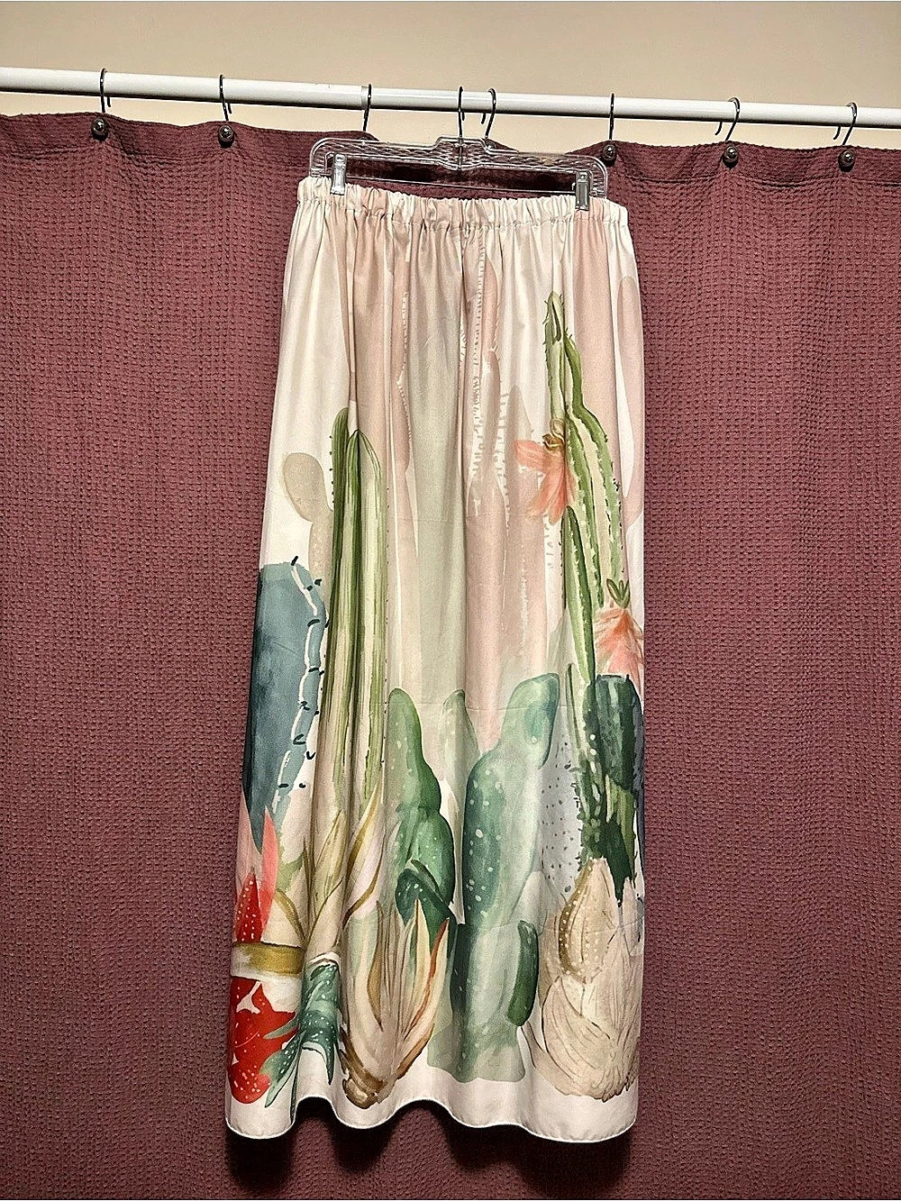 Succulent maxi skirt